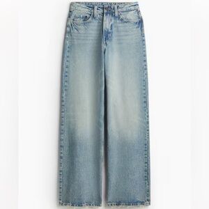 H&M Ava ultra high rise wide leg jeans